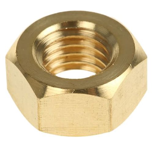 brass nuts Kriya Brass Components